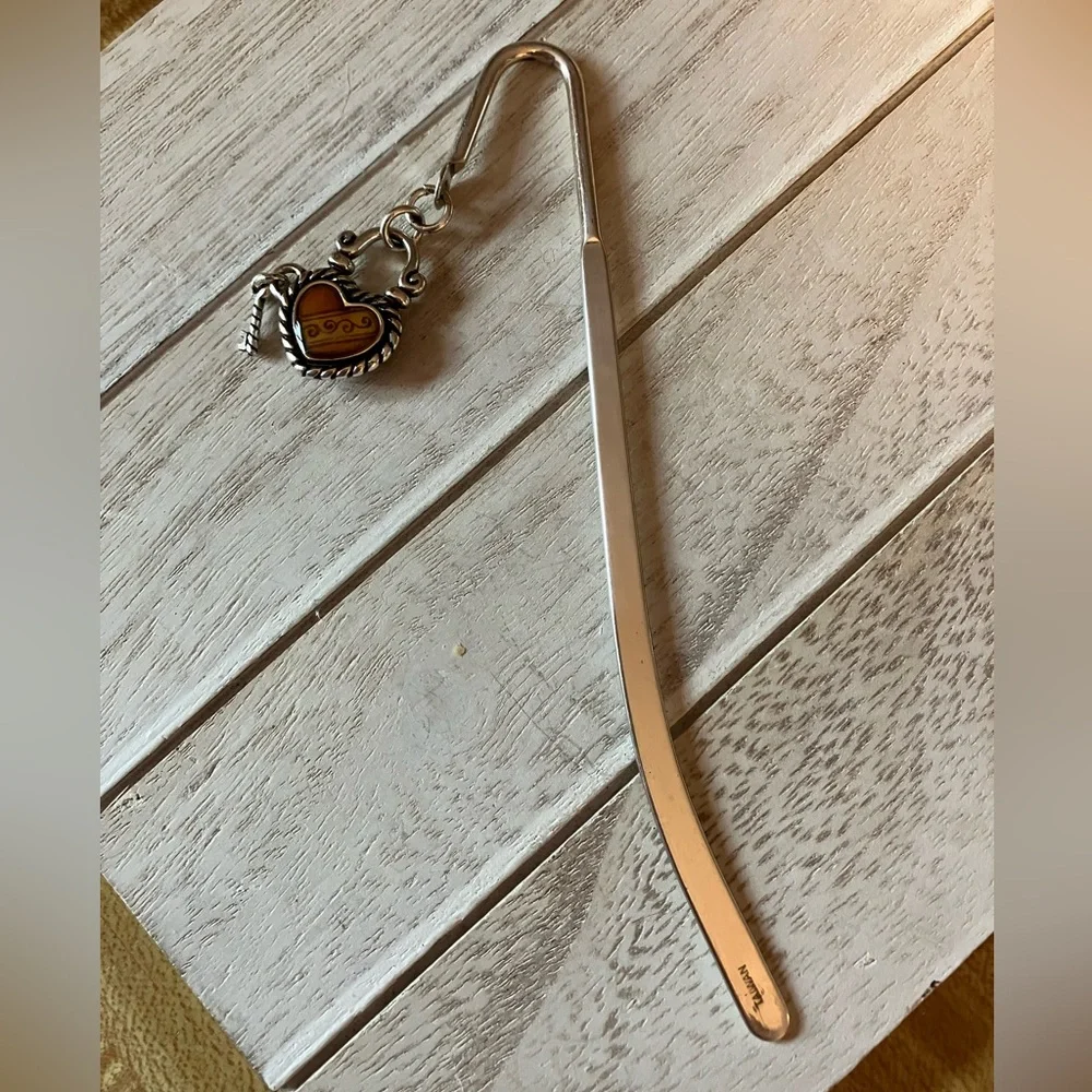 🌸Brighton Heart/Key  Charm Bookmark - Picture 3 of 6